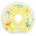 Anneau de cou de bébé gonflable en PVC pour bain de bébé